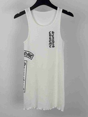 Chrome Hearts White Mini Dress